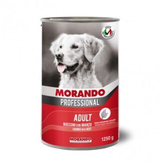 MORANDO MIGLIOR CANE PROFESSIONAL BOCCONI CON MANZO DA 1250 GR IN LATTINA