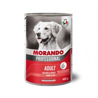 MORANDO MIGLIOR CANE PROFESSIONAL BOCCONI CON MANZO DA 405 GR IN LATTINA