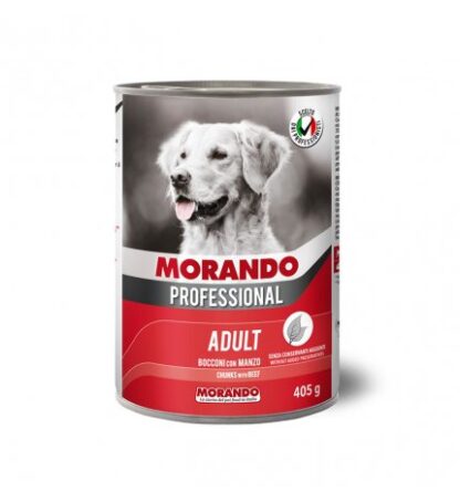 MORANDO MIGLIOR CANE PROFESSIONAL BOCCONI CON MANZO DA 405 GR IN LATTINA