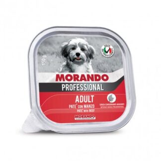 MORANDO MIGLIOR CANE PROFESSIONAL MANZO DA 150 GR IN VASCHETTA