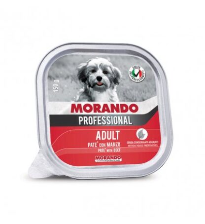 MORANDO MIGLIOR CANE PROFESSIONAL MANZO DA 150 GR IN VASCHETTA