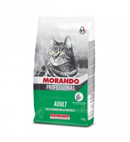 MORANDO MIGLIOR GATTO PROFESSIONAL MIX CON VERDURE DA 2 KG