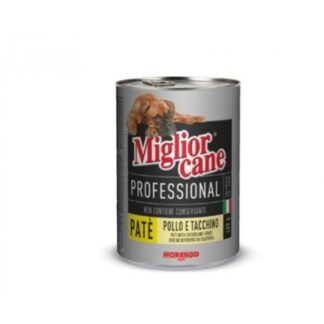 MORANDO MIGLIOR GATTO PROFESSIONAL PATE' POLLO E TACCHINO DA 400 GR IN LATTINA