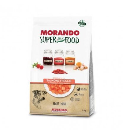 MORANDO SUPER PET FOOD CANE ADULT MINI AL SALMONE DA 2 KG
