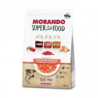 MORANDO SUPER PET FOOD CANE ADULT MINI AL SALMONE DA 800 GR