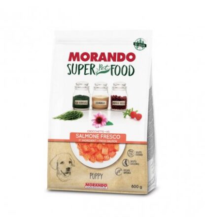 MORANDO SUPER PET FOOD CANE PUPPY AL SALMONE DA 800 GR