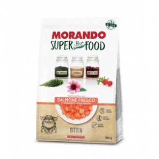 MORANDO SUPER PET FOOD GATTO KITTEN AL SALMONE DA 350 GR