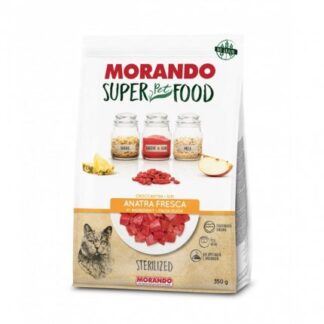 MORANDO SUPER PET FOOD GATTO STERILIZZATO ALL'ANATRA 350 GR