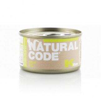 NATURAL CODE GATTO KITTEN POLLO DA 85 GR IN LATTINA