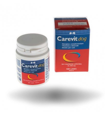 NBF LANES CANE CAREVIT DA 100 COMPRESSE APPETIBILI