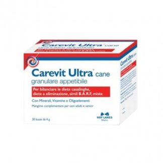 NBF LANES CANE CAREVIT ULTRA GRANULARE APPETIBILE DA 30 BUSTE DA 4 G