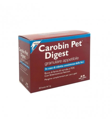 NBF LANES CANE E GATTO CAROBIN PET DIGEST 30 BUSTE DA 5 G