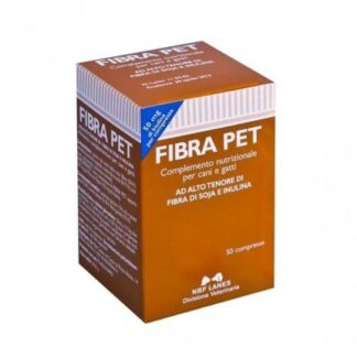 NBF LANES CANE E GATTO FIBRA PET PER FACILITARE LA FUNZIONALITA' INTESTINALE DA 50 TAVOLETTE