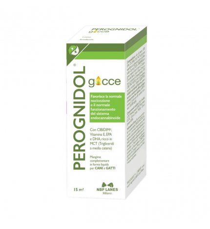 NBF LANES CANE E GATTO PEROGNIDOL GOCCE DA 15 ML