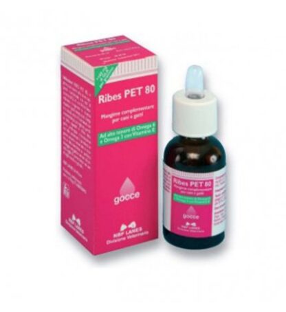 NBF LANES CANE E GATTO RIBES PET 80 GOCCE DA 25 ML