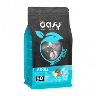 OASY CANE ADULT MINI GRAIN FREE AL PESCE DA 800 GR