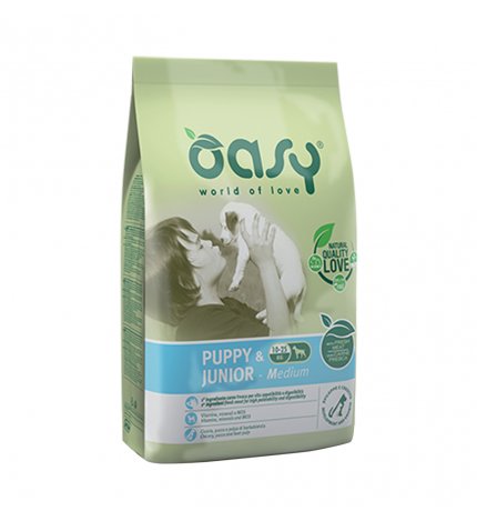 OASY CANE PUPPY & JUNIOR MEDIUM BREED DA 3 KG