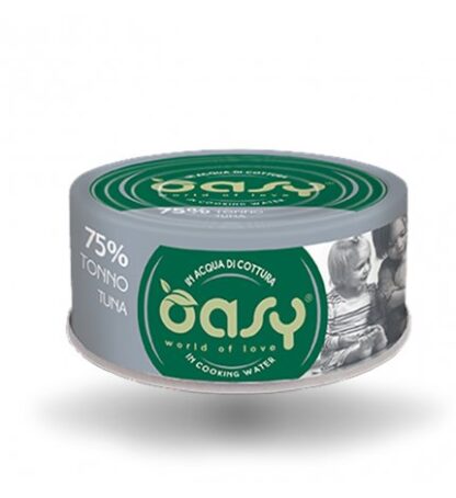 OASY GATTO TONNO DA 70 GR IN LATTINA