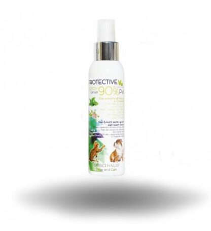 OFFICINALIS CANE E GATTO SPRAY PROTECTIVE 90 % CON ESTRATTO DI MELISSA E CITRONELLA DA 250 ML