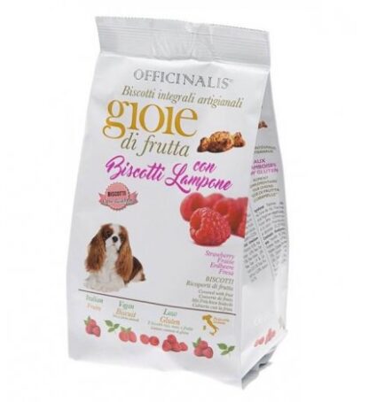 OFFICINALIS GIOIE DI FRUTTA BISCOTTI AL LAMPONE LOW GLUTEN DA 400 GR