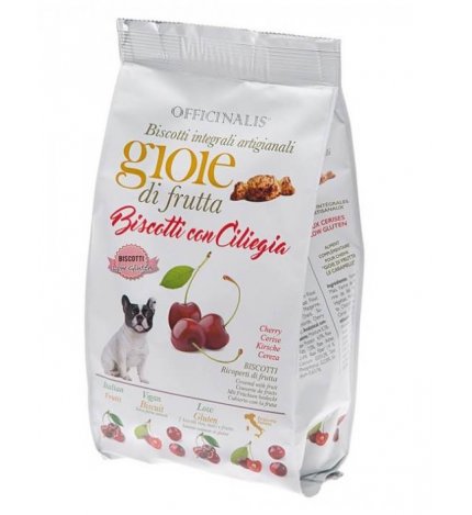 OFFICINALIS GIOIE DI FRUTTA BISCOTTI ALLA CILIEGIA LOW GLUTEN DA 400 GR