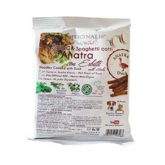 OFFICINALIS ITALY PET CHEF SNACK CANE E GATTO SPAGHETTI ALL' ANATRA DA 100 GR