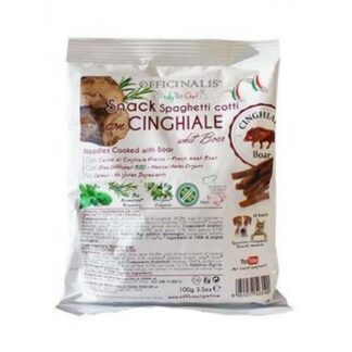 OFFICINALIS ITALY PET CHEF SNACK CANE E GATTO SPAGHETTI CINGHIALE DA 100 GR