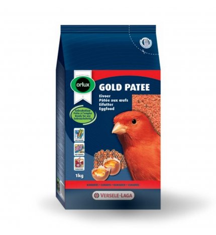 Orlux gold pate' canarini rosso morbido 1kg