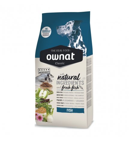 OWNAT CANE CLASSIC PESCE DA 20 KG