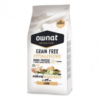 OWNAT CANE GRAIN FREE HYPOALLERGENIC AGNELLO DA 3 KG