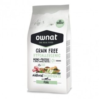 OWNAT CANE GRAIN FREE HYPOALLERGENIC MAIALE DA 3 KG