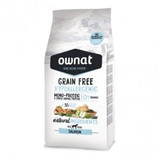 OWNAT CANE GRAIN FREE HYPOALLERGENIC SALMONE DA 3 KG