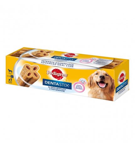 Pedigree cane snack dentastix 2 volte a settimana large 1 pezzo da 120 gr