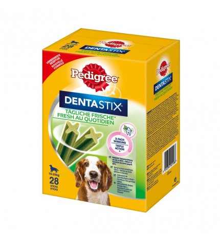 PEDIGREE CANE SNACK DENTASTIX FRESH MEDIUM MULTIPACK 28 PEZZI 720 GR