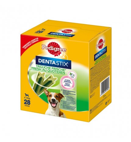 PEDIGREE CANE SNACK DENTASTIX FRESH SMALL 4 X 7 28 PEZZI 440 GR