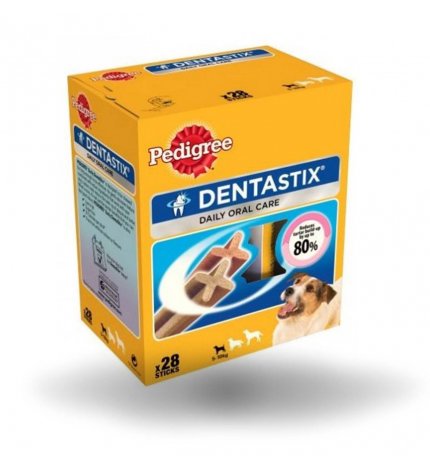 PEDIGREE CANE SNACK DENTASTIX SMALL MULTIPACK 21 + 7 PEZZI OMAGGIO DA 440 GR