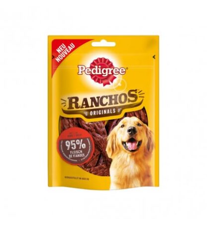 PEDIGREE CANE SNACK RANCHOS CON MANZO DA 70 GR