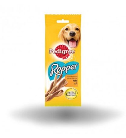 Pedigree cane snack ropper pollo 4 pezzi da 70 gr