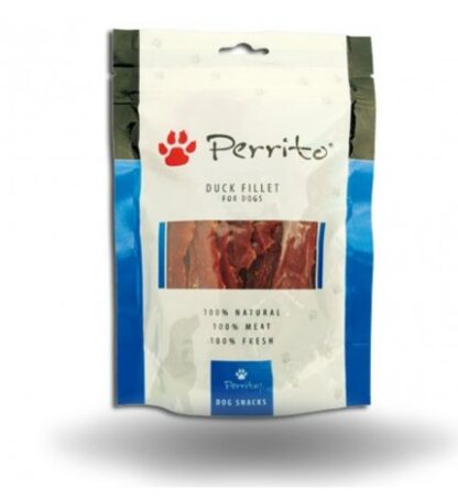 Perrito cane snack filetti d'anatra da 100 gr