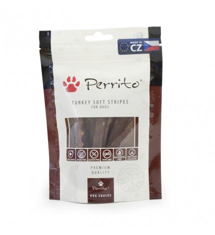 PERRITO CANE SNACK STRINGA DI TACCHINO DA 100 GR