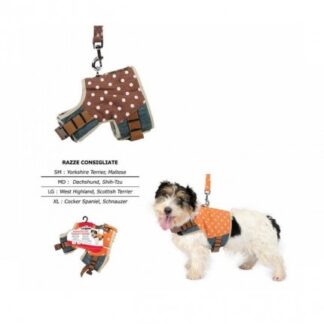 PETT+GUIN DENIM/POIS MARRONE MD