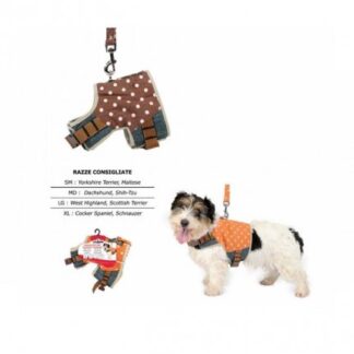 PETT+GUIN DENIM/POIS MARRONE SM