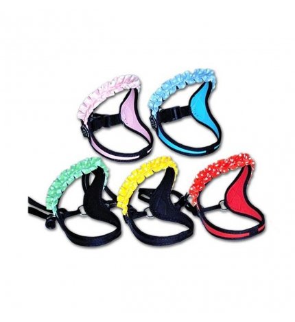 Pettorina fashion plisse' misura 1 rosso