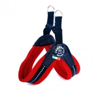 Pettorina rete misura 1,5 rosso