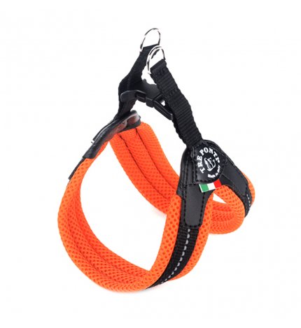 Pettorina rete misura 2 arancio