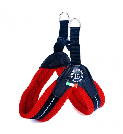 Pettorina rete misura 2,5 rosso