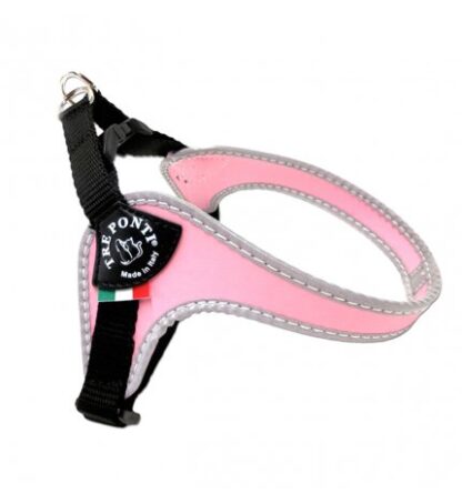 Pettorina sottopancia bordo rinfrangente misura 2,5 rosa