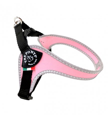 Pettorina sottopancia bordo rinfrangente misura 2,5 rosa