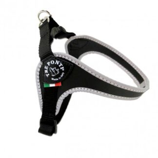 Pettorina sottopancia bordo rinfrangente misura 4 nero