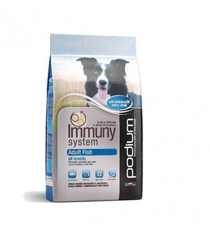 PODIUM IMMUNY SYSTEM CANE ADULT FISH DA 4 KG